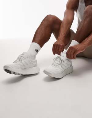 adidas Originals Adizero Aruku trainers in white
