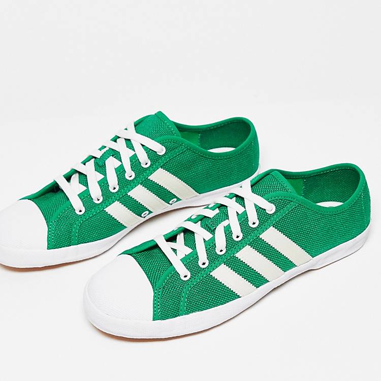maagpijn Plakken Wantrouwen adidas Originals Adria trainers in green and white | ASOS