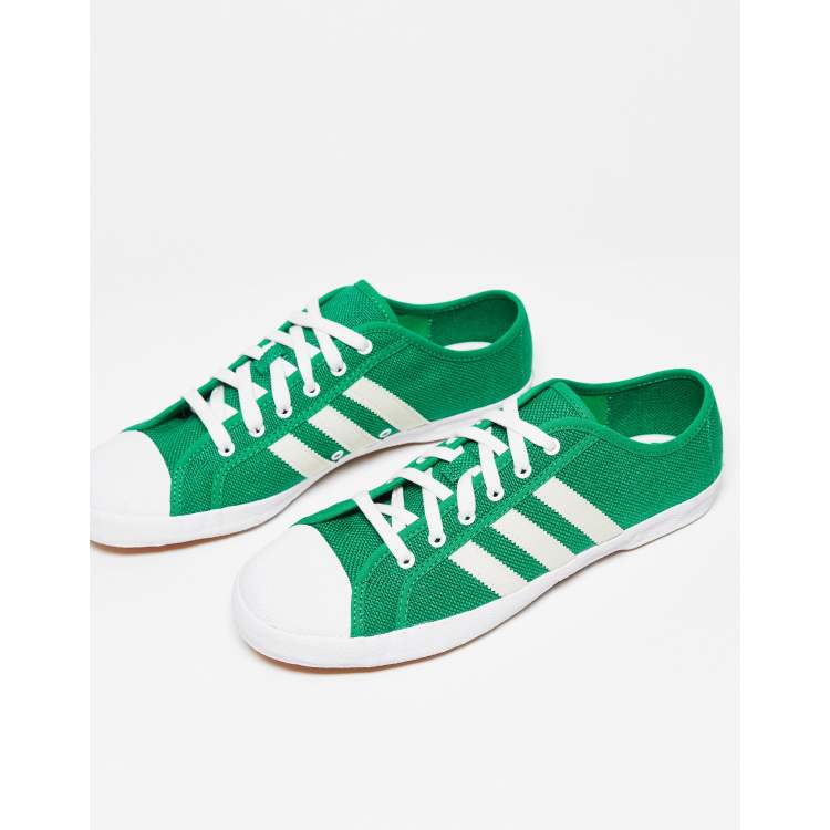 Generaliseren kroon Industrialiseren adidas Originals Adria trainers in green and white | ASOS