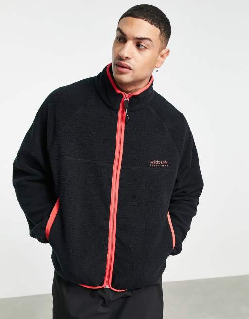 Adidas Adventure Polar Fleece Zip-Through Track Jacket ...