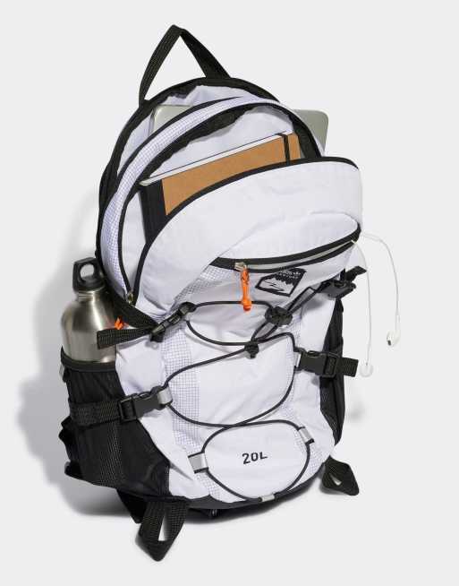 adidas Originals Adventure 20L backpack in white