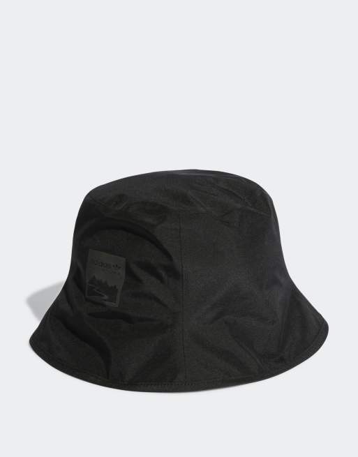 adidas Originals - Adventure - Bucket hat in zwart 