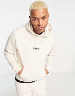 Adidas skateboarding hoodie in shop white with central logo