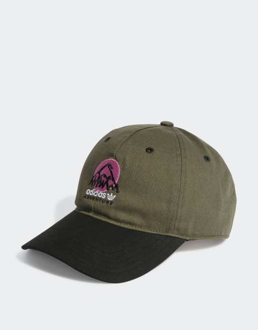 adidas Originals – Adventure – Czapka z daszkiem w kolorze khaki