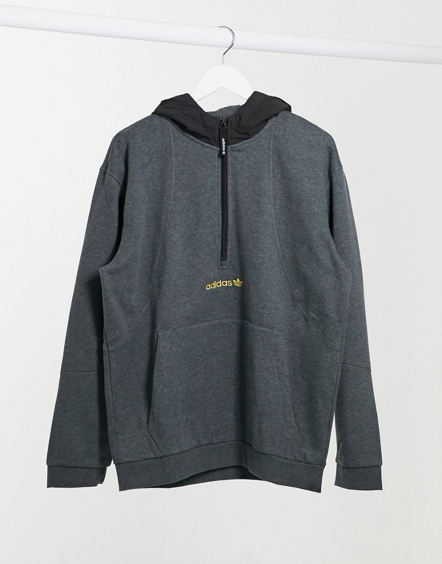 Adidas Originals adventure field hoodie in grey