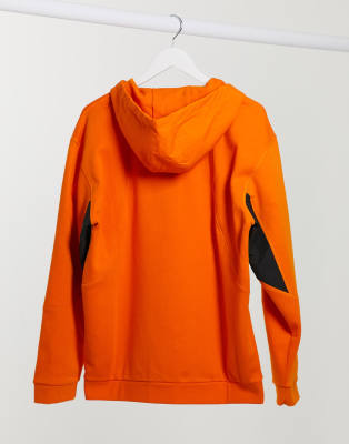 hoodie orange adidas