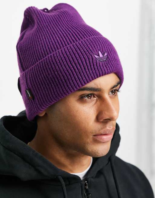 adidas Originals – Adventure – Fioletowa czapka beanie
