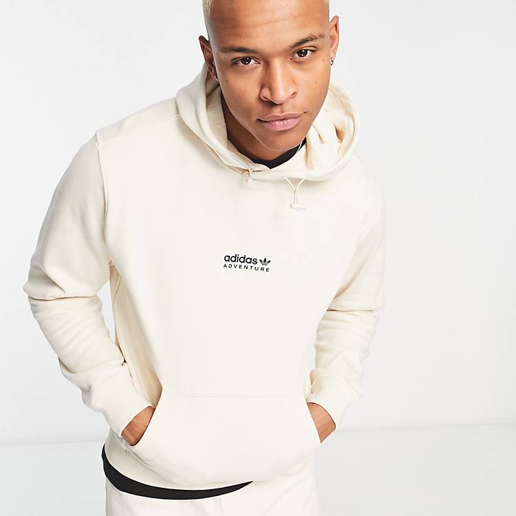 adidas Originals adventure hoodie in white | ASOS