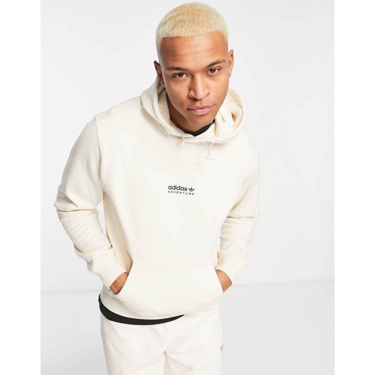 adidas Originals adventure hoodie in | ASOS white