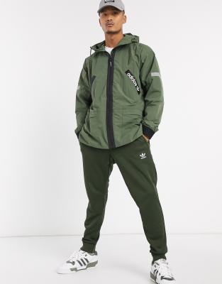 khaki adidas originals jacket