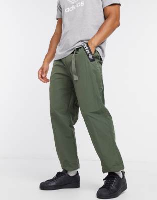 adidas joggers green