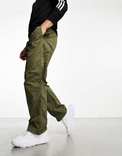 adidas Originals – Adventure – Kakifärgade cargobyxor