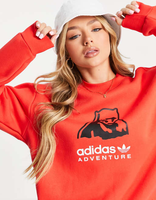 Adidas originals store boyfriend sweatshirt