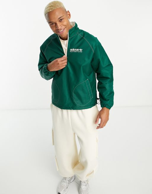 adidas green reversible jacket
