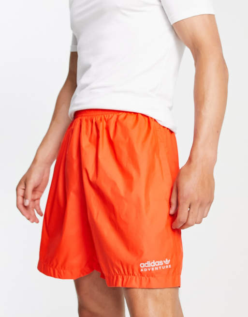 adidas Originals Adventure shorts in red ASOS