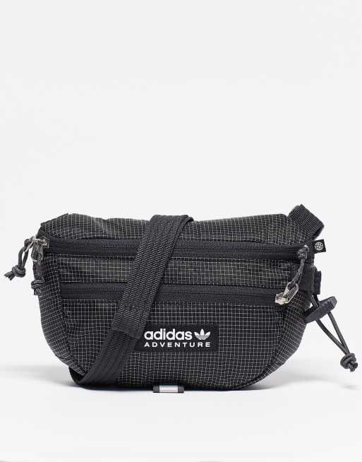 adidas Originals - Adventure - Sort bæltetaske med logo