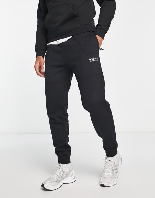 Uafhængig uren Uheldig adidas Originals adventure sweatpants in black | ASOS