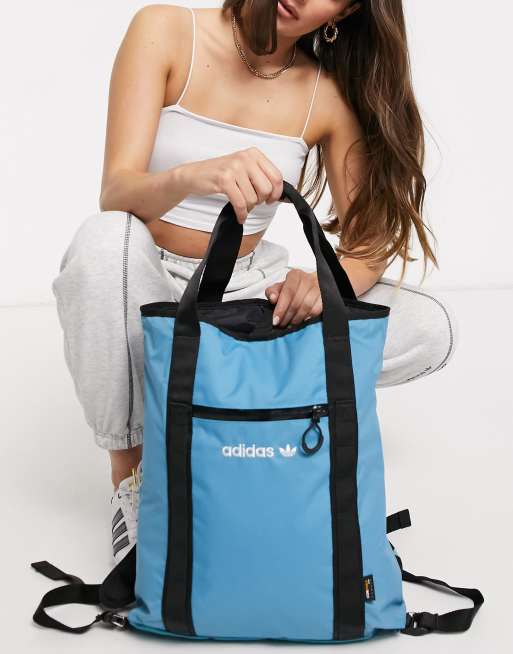 Adidas best sale tote backpack