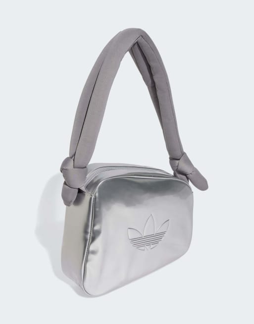 adidas Originals Airline bag in silver metallic | ASOS
