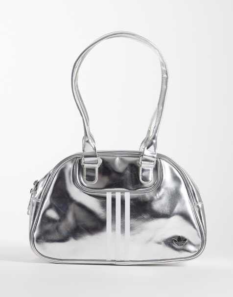 adidas Originals Airliner shoulder bag in silver - view 1