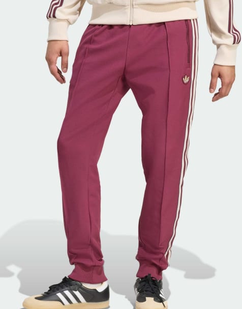 adidas Originals – Ajax Amsterdam Terrace Icons – Czerwone spodnie dresowe - view 1