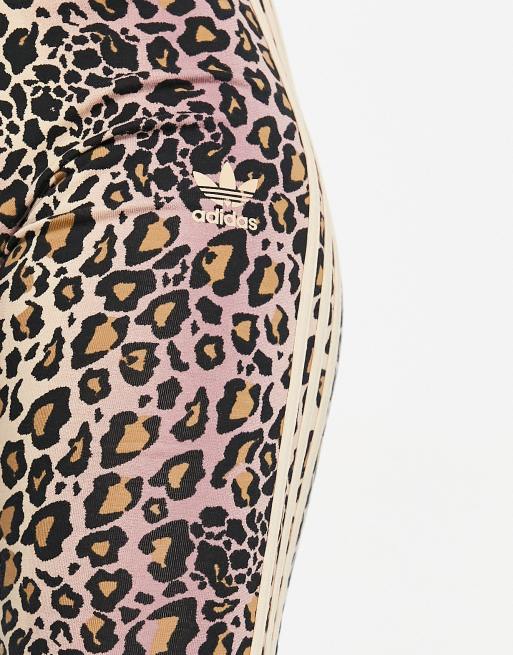 Animal Tiger Leopard Print Stretch Full Length Leggings 10 in