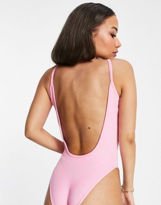 pink adidas bodysuit