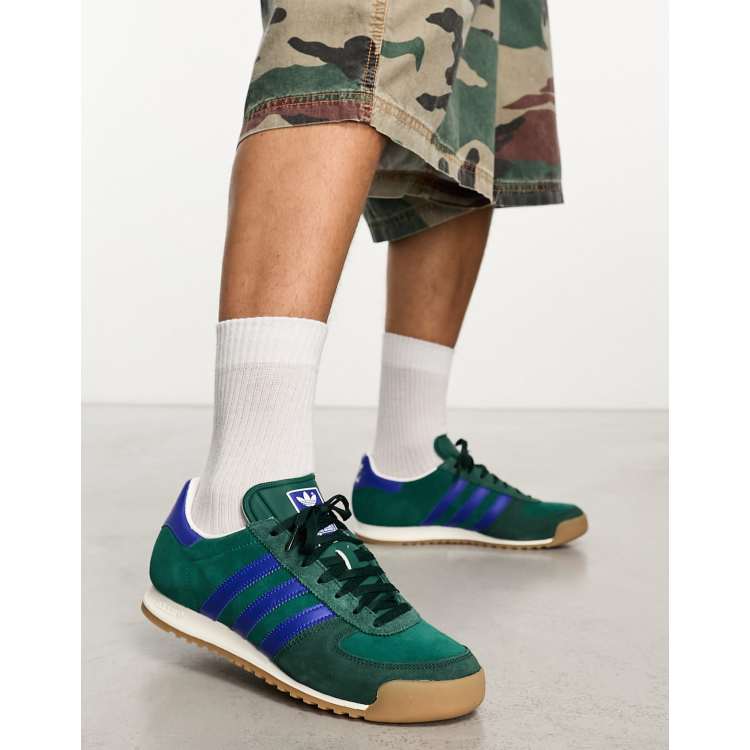 Adidas originals bermuda green trainers sale