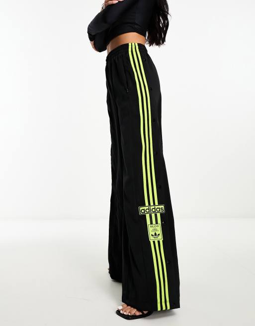 adidas Originals Always Original Adibreak satin pants in black