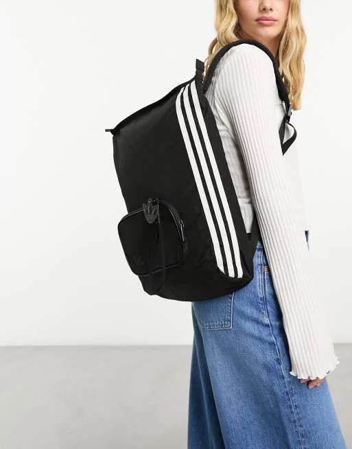 adidas Originals Always Original bucket backpack in black ASOS