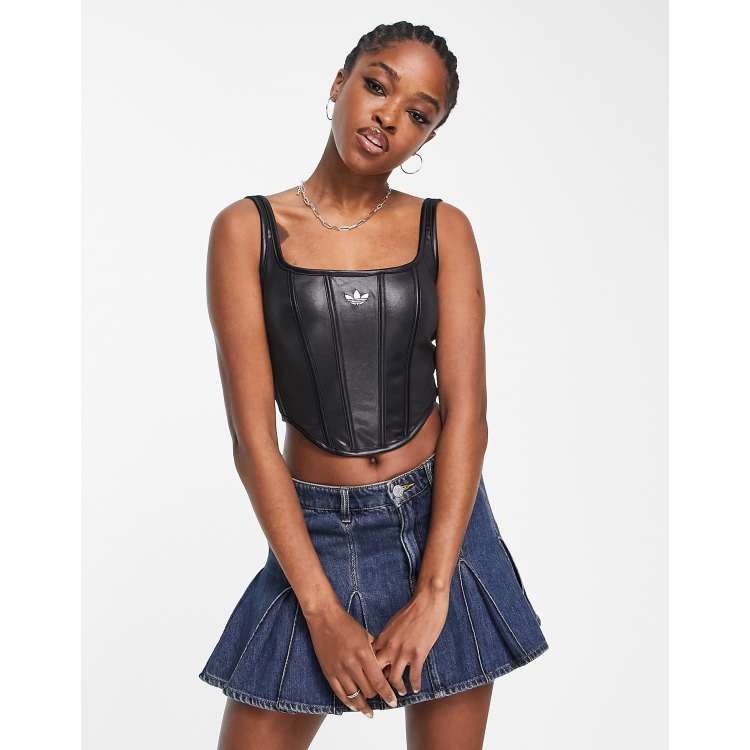 Adidas bustier top shop