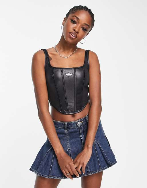 adidas Originals CORSET TANK - Top - black 