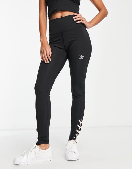 adidas Originals – Always Original – Czarne legginsy z logo Trefoil 