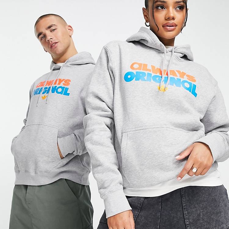 adidas Originals Always Original hoodie | gray ASOS in