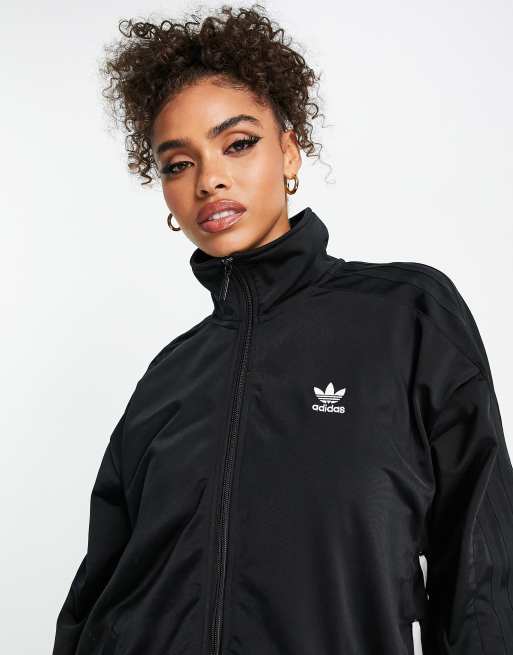 Adidas lace best sale track top