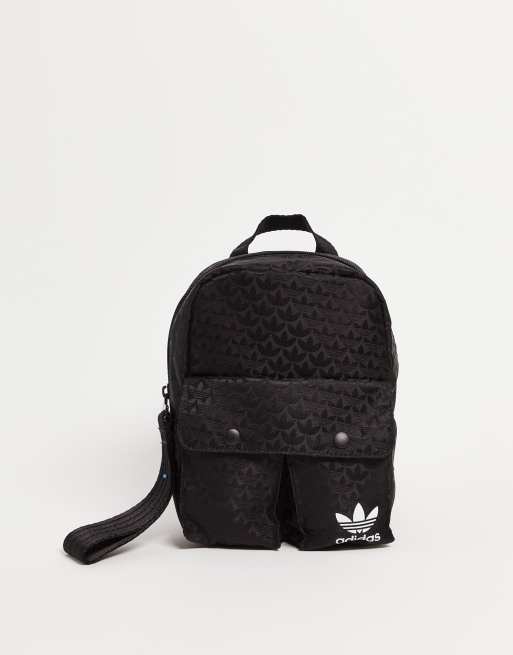 Black adidas hot sale mini backpack