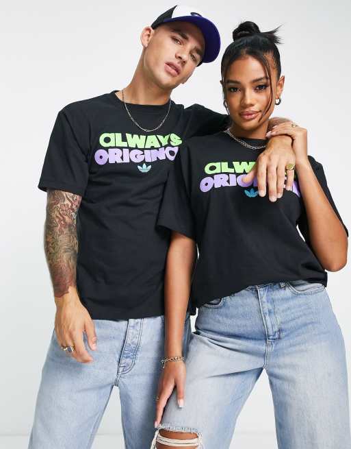 adidas Originals Always Original T-shirt in black | ASOS