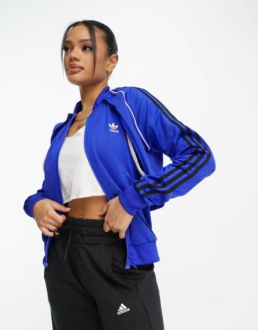 Hoodies and sweatshirts adidas Originals SST Track Top Lucid Blue