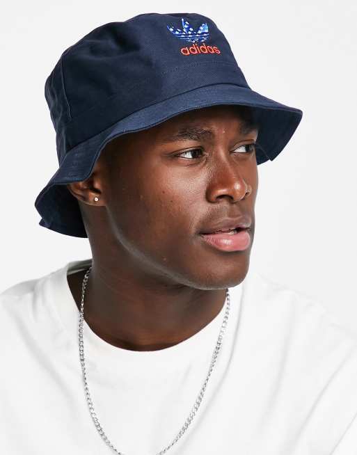 adidas Originals American bucket hat in Navy | ASOS