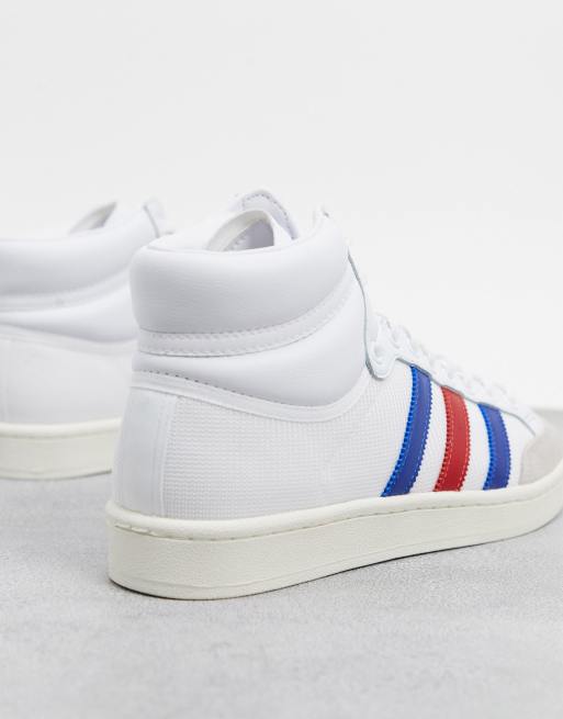 Adidas bleu blanc outlet rouge femme