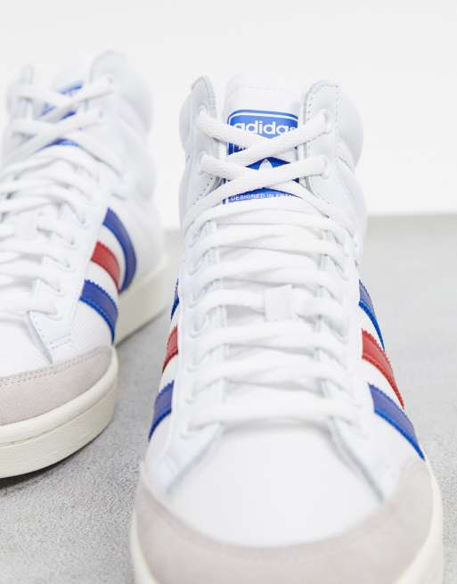 Adidas bleu shop blanc rouge homme