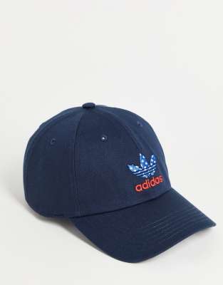 Adidas Originals Americana Relaxed Cap In Navy | ModeSens