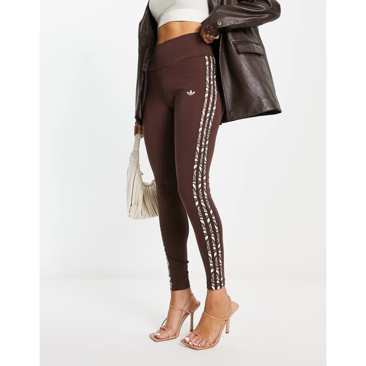 brown adidas women