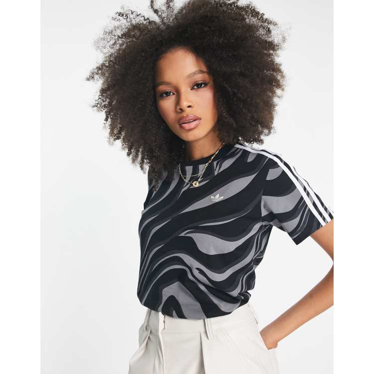 Adidas zebra shirt online