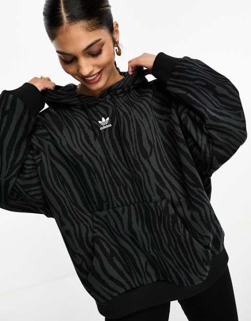 Adidas animal 2025 print hoodie