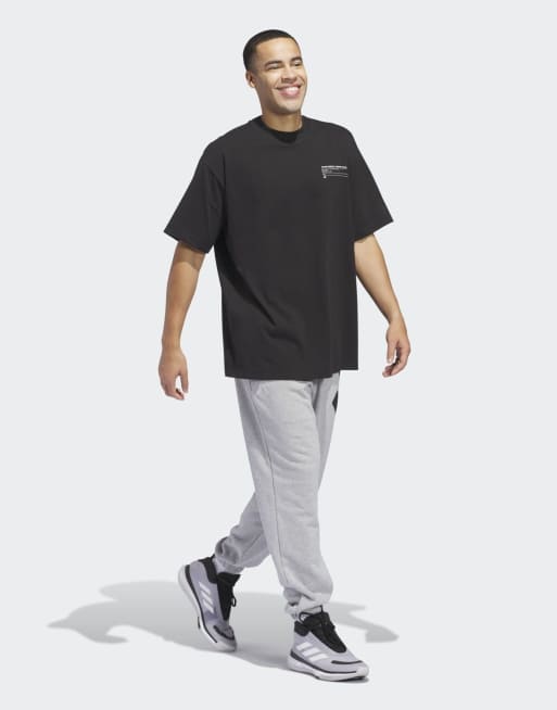 Tシャツ・カットソー ADIDAS ANTHONY EDWARDS SEASONAL GRAPHIC TEE 5FT358 adidas Men's Anthony Edwards Seasonal Graphic Tee