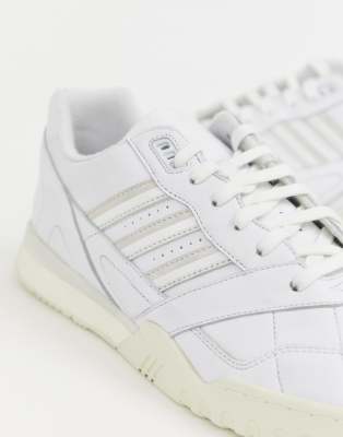 asos white adidas trainers