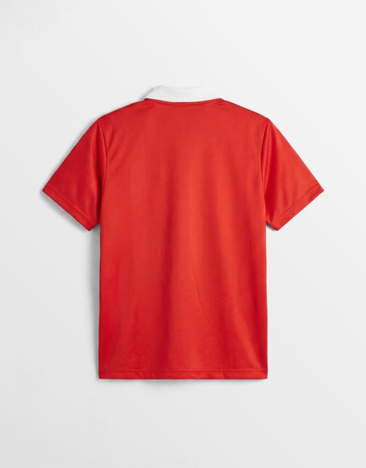 adidas Originals archive engineered jersey in red, 7 of 9