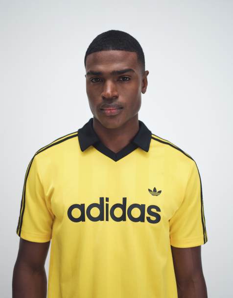 adidas Originals archive engineered jersey in yellow - view 1