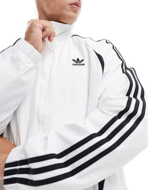 adidas Originals - Archive - Haut de survêtement - Blanc | ASOS